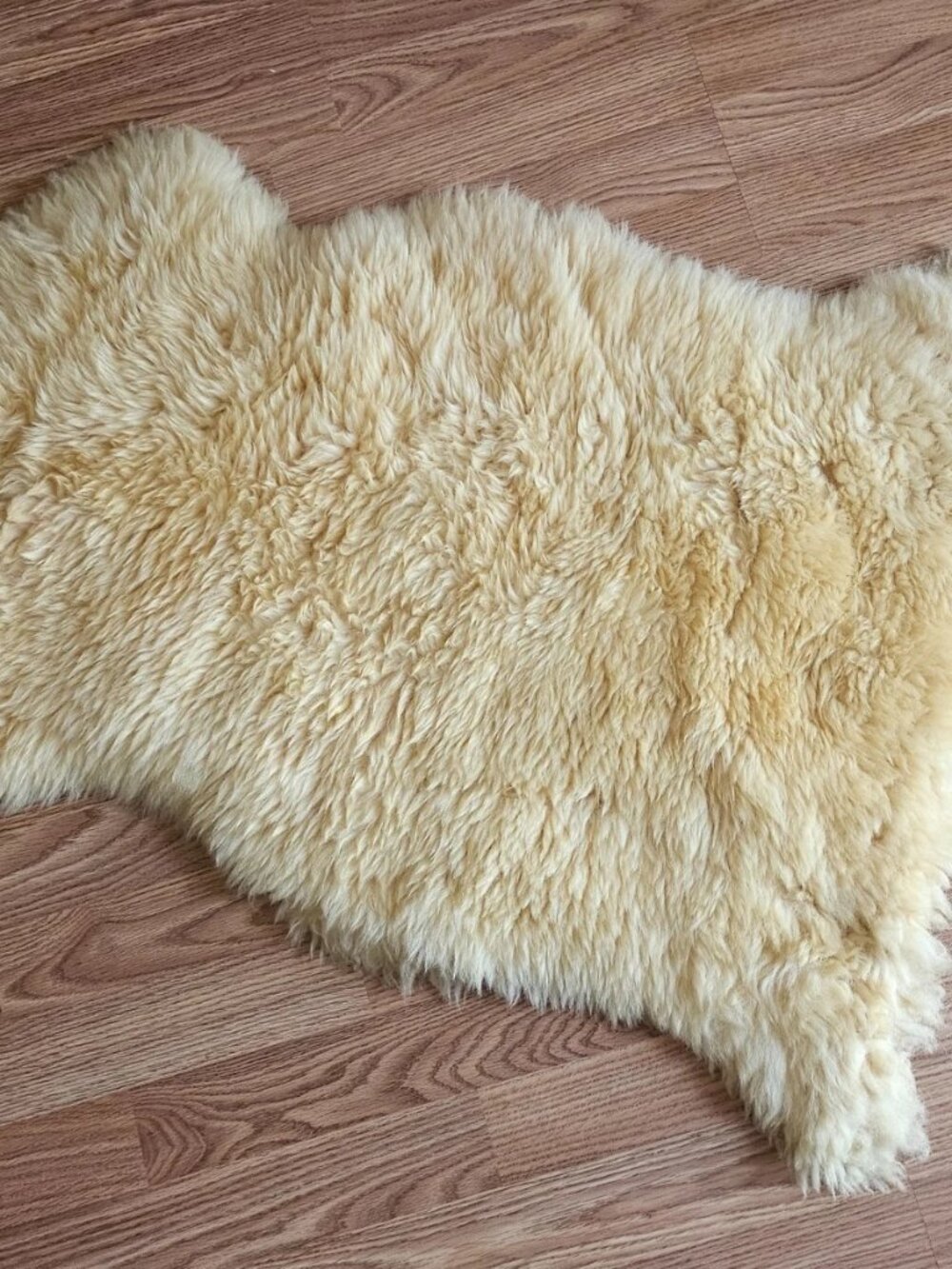 Real Fur Rug Sheepskin Genuine Leather Area Rug Handmade Soft Home Decor Rug - Picture 7 of 12
